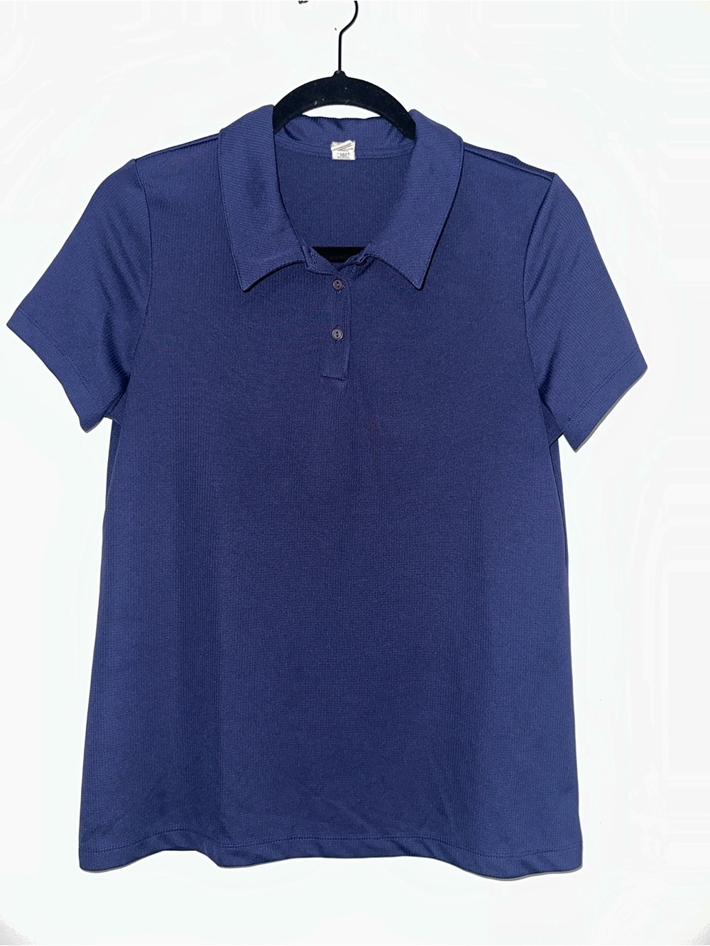 ALO Yoga Women's Short Sleeve Polo in Navy